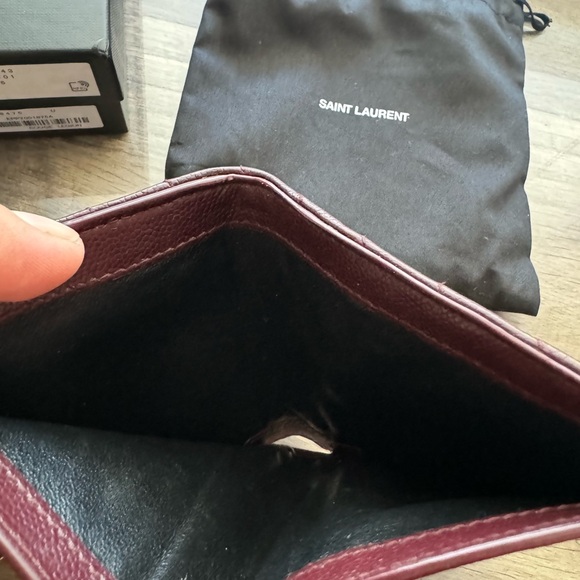 YSL Tri Fold Wallet - Picture 12 of 13